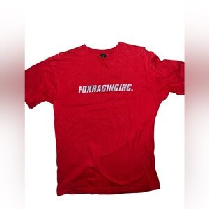 FOX RACING| MES RED SHORT SLEEVE GRAPHIC TEE LARGE